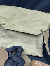 Load image into Gallery viewer, Original WW2 British Army General Service Respirator &amp; Bag in excellent condition - The Militaria Shop
