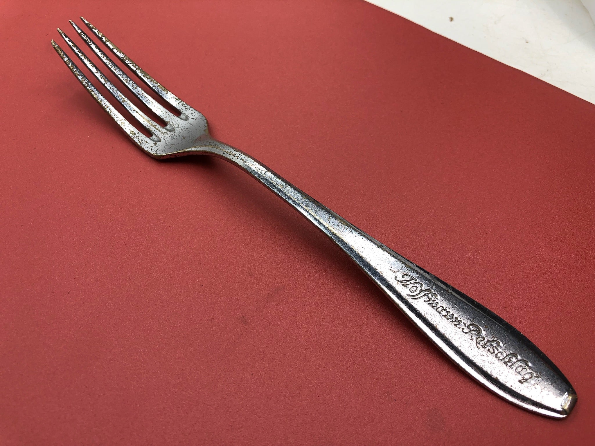 Original WW2 German Hoffmann Reichlag Fork - The Militaria Shop