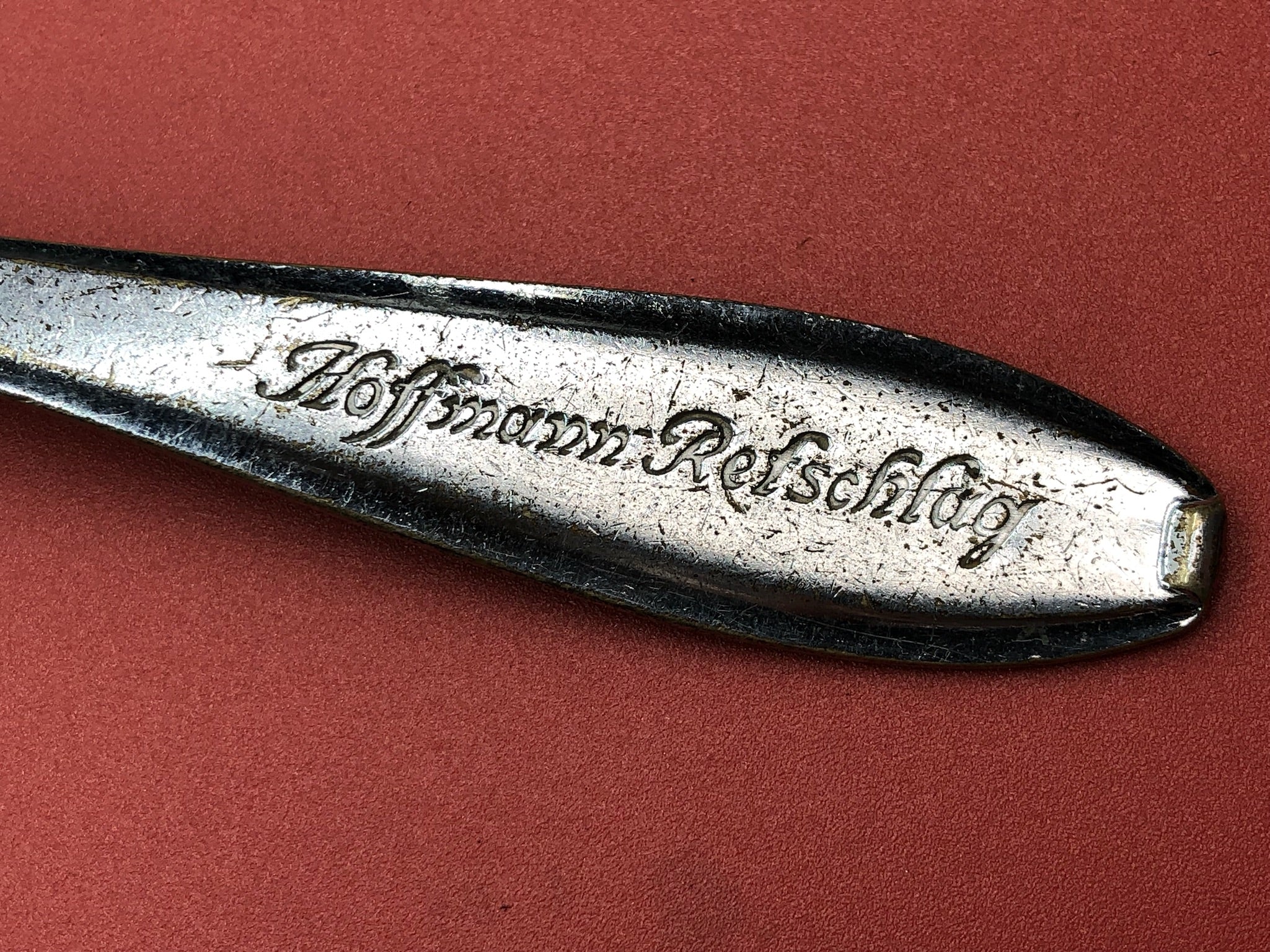 Original WW2 German Hoffmann Reichlag Fork - The Militaria Shop