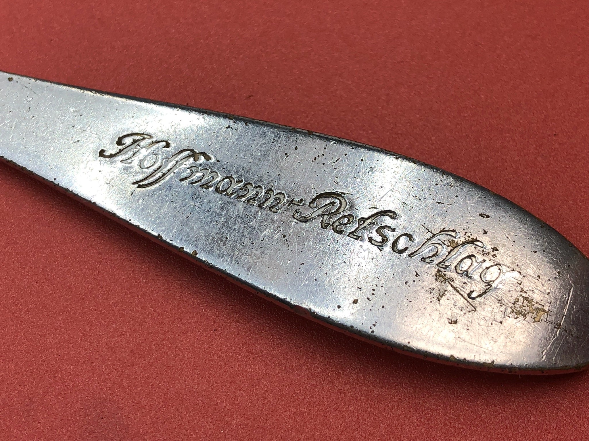 Original WW2 German Hoffmann Reichlag Fork - The Militaria Shop