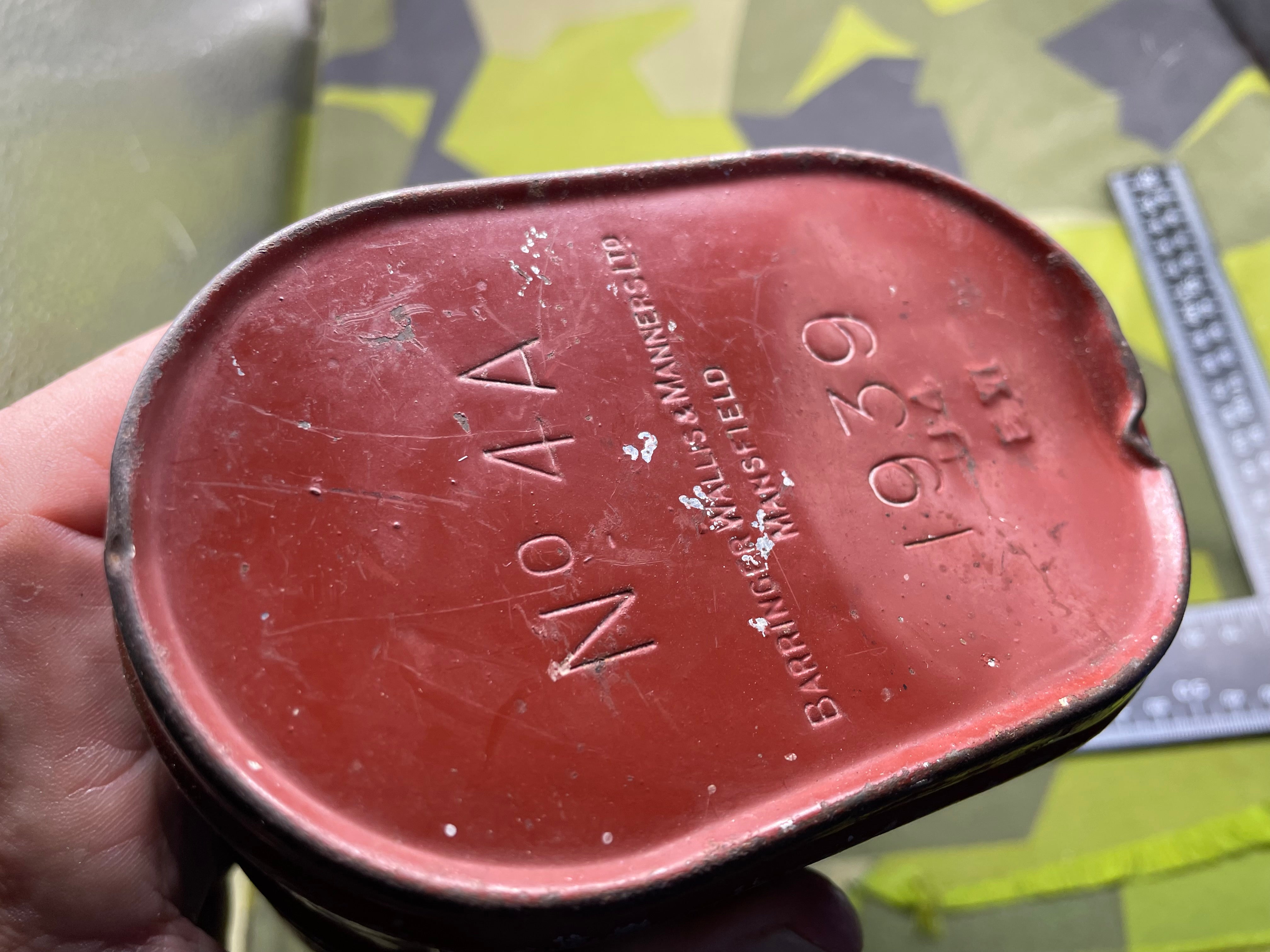 Original WW2 British Army General Service Respirator Filter - The Militaria Shop