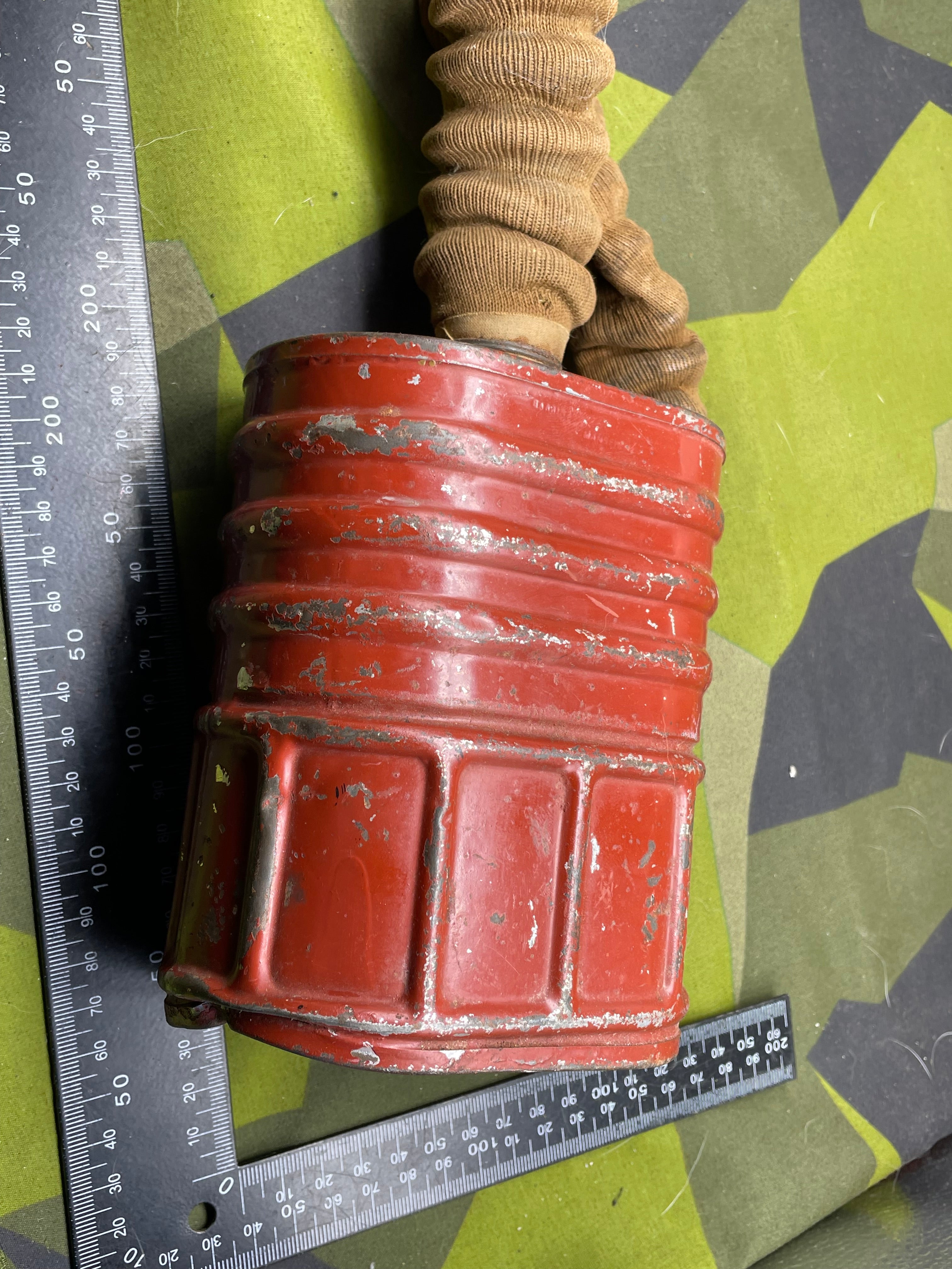 Original WW2 British Army General Service Respirator Filter - The Militaria Shop