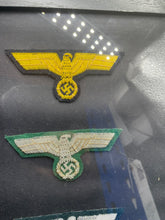 Charger l&#39;image dans la galerie, WW2 German Army Framed Eagle Badges
