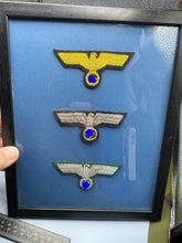 Lade das Bild in den Galerie-Viewer, WW2 German Army Framed Eagle Badges
