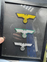 Charger l&#39;image dans la galerie, WW2 German Army Framed Eagle Badges
