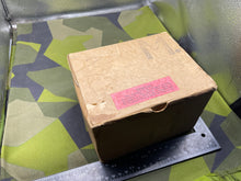 Load image into Gallery viewer, Original WW2 British Home Front Civilian Black Gas Mask in Box with Label
