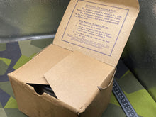 Load image into Gallery viewer, Original WW2 British Home Front Civilian Black Gas Mask in Box with Label
