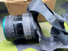Load image into Gallery viewer, Original WW2 British Home Front Civilian Black Gas Mask in Box with Label

