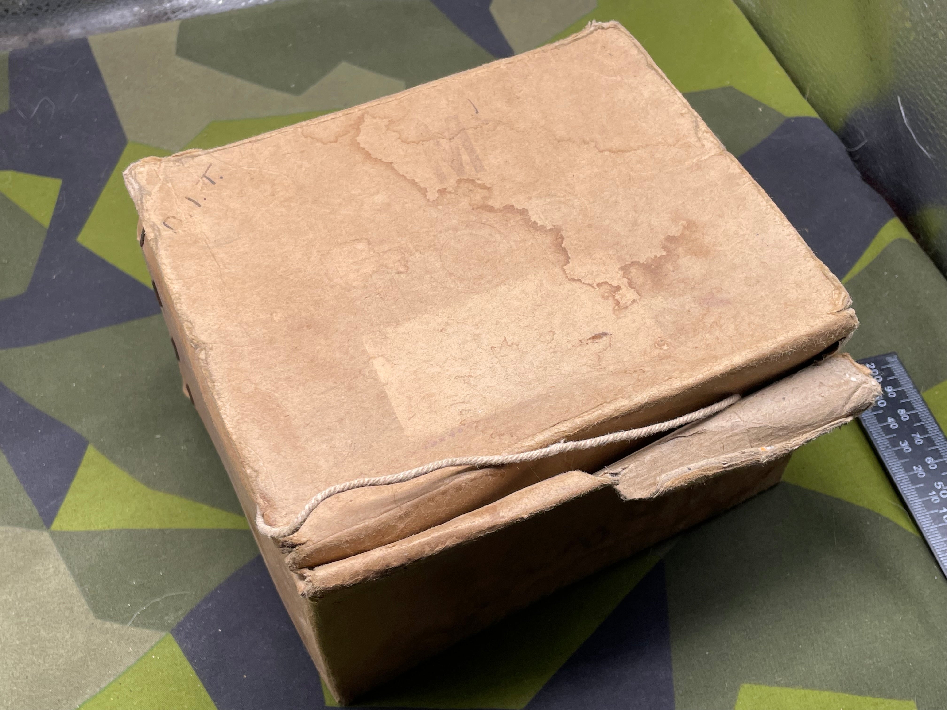 Original WW2 British Home Front Civilian Gas Mask in Named Box (Torquay) - The Militaria Shop