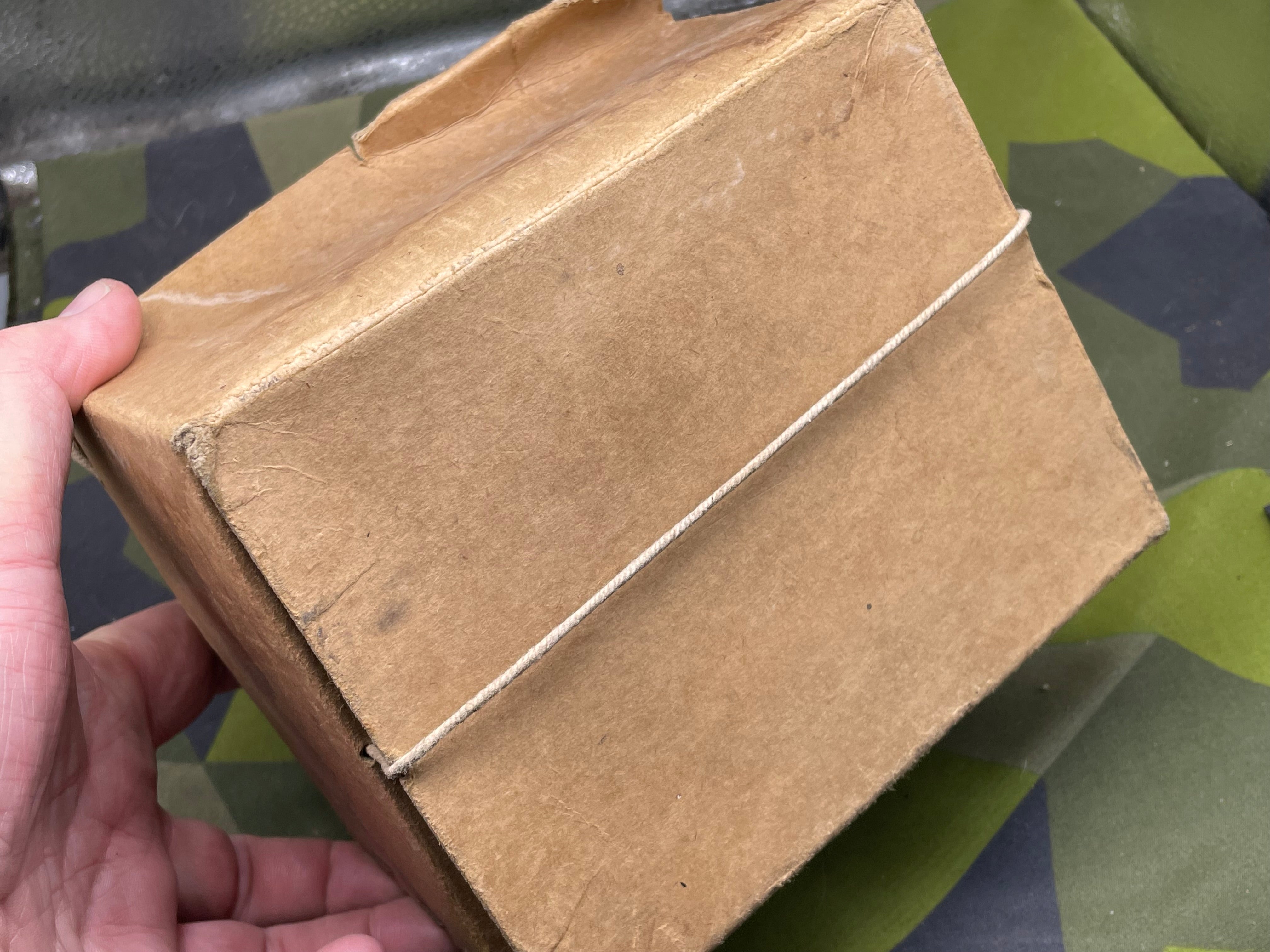 Original WW2 British Home Front Civilian Gas Mask in Named Box (Torquay) - The Militaria Shop