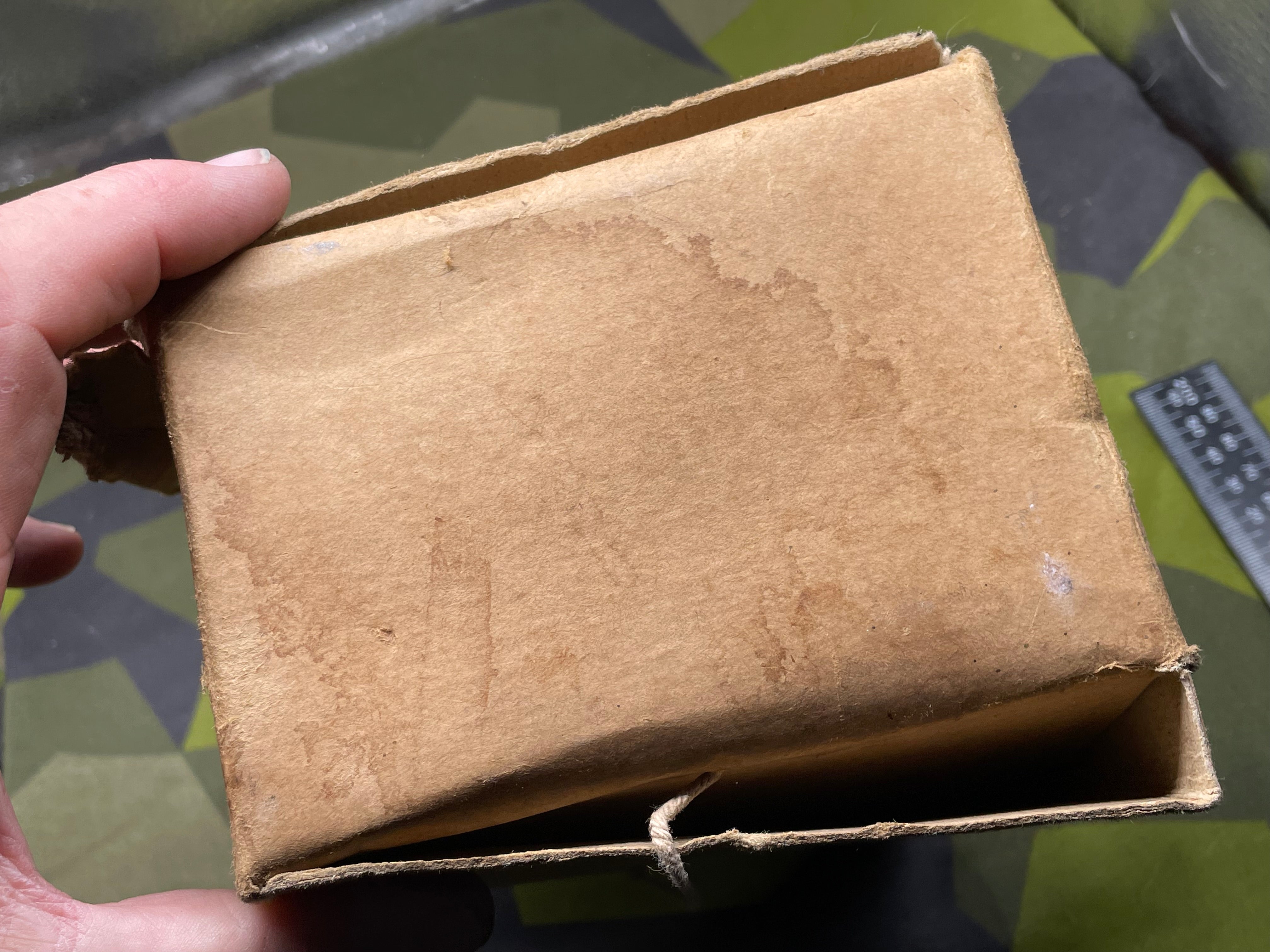 Original WW2 British Home Front Civilian Gas Mask in Named Box (Torquay) - The Militaria Shop