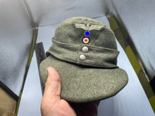 Charger l&#39;image dans la galerie, WW2 German Army M43 Ski Cap - Size 58cm
