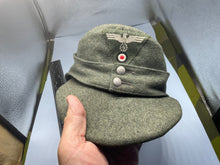 Charger l&#39;image dans la galerie, WW2 German Army M43 Ski Cap - Size 58cm
