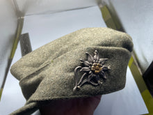 Charger l&#39;image dans la galerie, WW2 German Army M43 Police Ski Cap - Size 58cm

