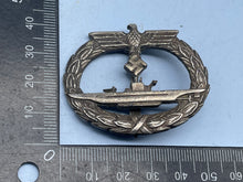 Charger l&#39;image dans la galerie, WW2 German Kriegsmarine Uboat Badge - Maker Marked
