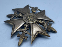 Charger l&#39;image dans la galerie, WW2 German Spanish Cross in Silver
