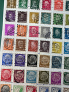 Original WW2 German Stamp Collection Sheet - The Militaria Shop