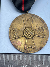 Load image into Gallery viewer, WW2 German War Merit Kriegsverdienstmedaille Medal

