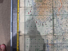 WW2 German Luftwaffe Pilots Navigation Map of Europe - 1943 - The Militaria Shop