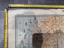 Load image into Gallery viewer, WW2 German Luftwaffe Pilots Navigation Map of Europe - 1943 - The Militaria Shop
