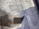 WW2 German Luftwaffe Pilots Navigation Map of Europe - 1943 - The Militaria Shop
