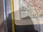 WW2 German Luftwaffe Pilots Navigation Map of Europe - 1943 - The Militaria Shop