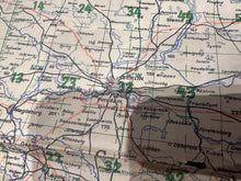 Load image into Gallery viewer, WW2 German Luftwaffe Pilots Navigation Map of Europe - 1943 - The Militaria Shop
