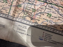 Load image into Gallery viewer, WW2 German Luftwaffe Pilots Navigation Map of Europe - 1943 - The Militaria Shop
