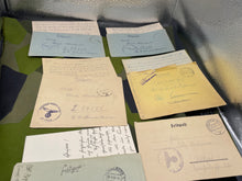 Load image into Gallery viewer, Original WW2 German Army Field Post Letters in Envelopes 

