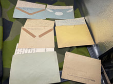 Load image into Gallery viewer, Original WW2 German Army Field Post Letters in Envelopes 
