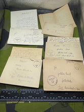 Load image into Gallery viewer, Original WW2 German Army Field Post Letters in Envelopes 
