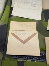 Load image into Gallery viewer, Original WW2 German Army Field Post Letters in Envelopes 
