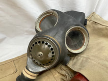Load image into Gallery viewer, Original WW2 British Army General Service Gas Mask with Bag
