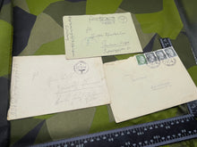 Load image into Gallery viewer, Original WW2 German Army Field Post Letters in Envelopes 
