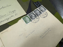 Load image into Gallery viewer, Original WW2 German Army Field Post Letters in Envelopes 
