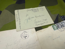 Load image into Gallery viewer, Original WW2 German Army Field Post Letters in Envelopes 

