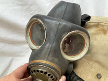 Load image into Gallery viewer, Original WW2 British Army General Service Gas Mask with Bag
