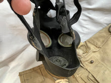 Load image into Gallery viewer, Original WW2 British Army General Service Gas Mask with Bag
