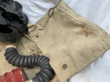 Load image into Gallery viewer, Original WW2 British Army General Service Gas Mask with Bag
