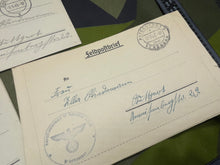 Charger l&#39;image dans la galerie, Original WW2 German Army Field Post Letters in Envelopes 
