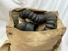 Load image into Gallery viewer, Original WW2 British Army General Service Gas Mask with Bag
