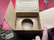 Load image into Gallery viewer, Original British Civilian Gas Mask Cardboard Carrying Box
