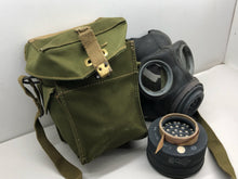 Load image into Gallery viewer, Original WW2 British Army Assault Gas Mask Set
