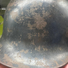 Load image into Gallery viewer, Original WW2 German Luftwaffe Double Decal Helmet - M35 Early Blue

