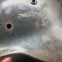Load image into Gallery viewer, Original WW2 German Luftwaffe Double Decal Helmet - M35 Early Blue

