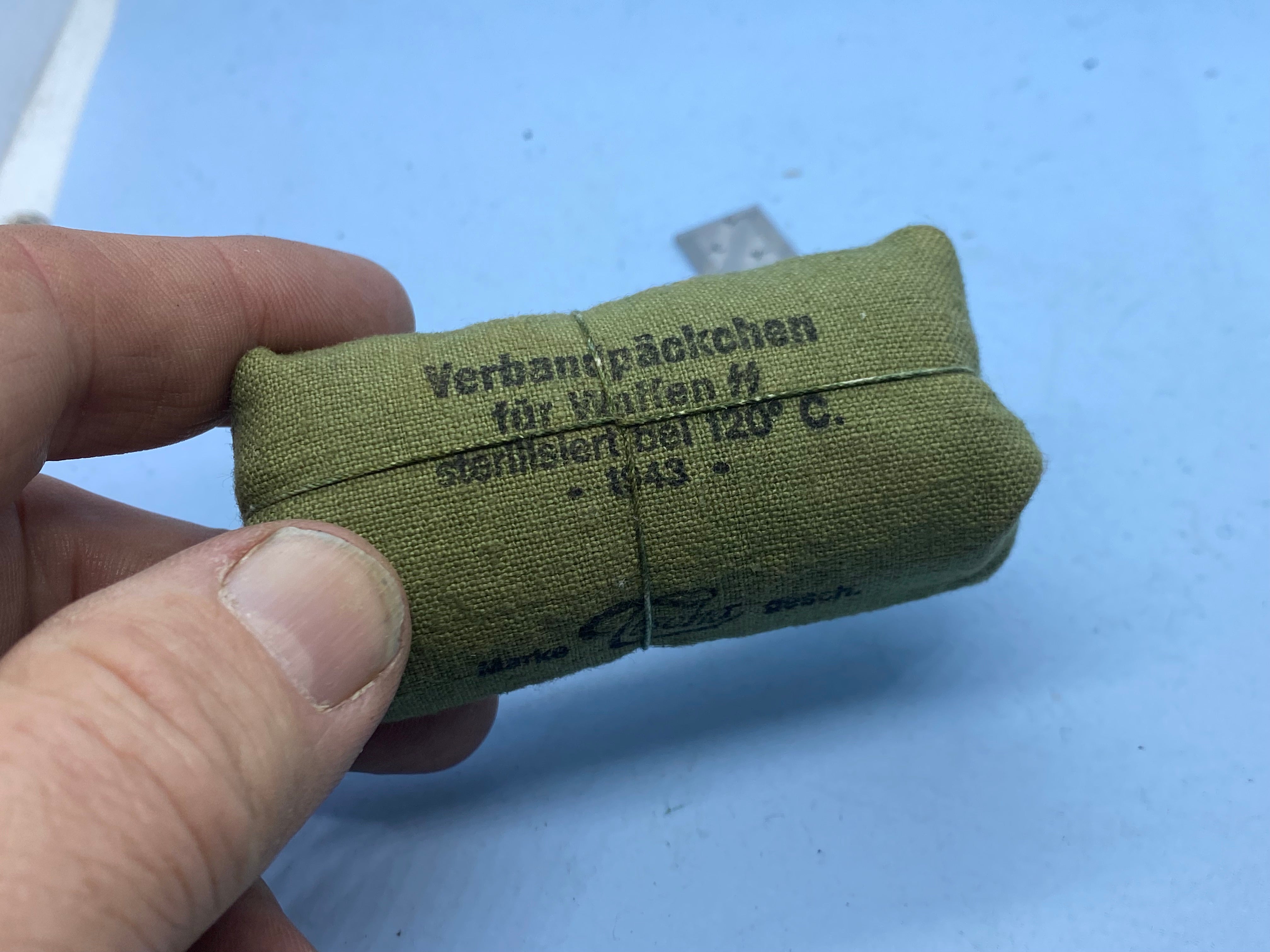 Reproduction WW2 SS / German Army Wound Dressing - The Militaria Shop