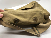 Load image into Gallery viewer, Original WW2 British Army GSR Gas Mask &amp; Bag Set
