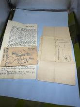 Load image into Gallery viewer, Original WW2 German Army Feld Post Letters to Germany from a Soldier
