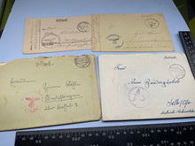 Charger l&#39;image dans la galerie, Original Group of WW2 German Army Feld Post Letters to Germany from a Soldier
