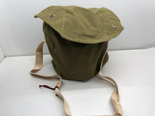 Load image into Gallery viewer, Original WW2 British Home Front ARP Warden Gas Mask - Bag &amp; Issue Box
